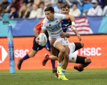 Los Pumas 7s debutaron con una derrota en el Circuito Mundial de Seven en Dubái