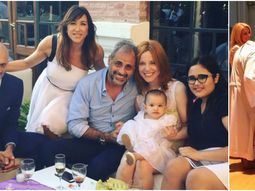 jorge rial, padrino en el bautismo de la hija de valeria archimo y guillermo marin jorge rial, padrino en el bautismo de la hija de valeria archimo y guillermo marin