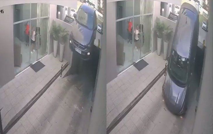 Accidente en Lomas de Zamora: no conocía el estacionamiento y cayó al vacío
