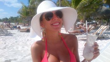 Virginia Gallardo, a full con el sol Virginia Gallardo, a full con el sol