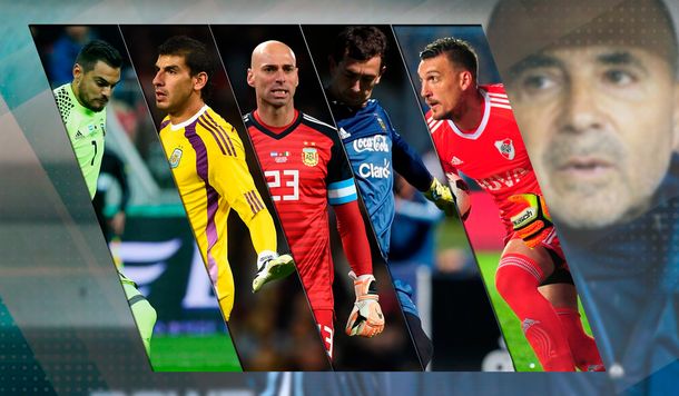 Cinco arqueros para tres lugares: las chances de Romero, Guzmán, Caballero, Marchesín y Armani