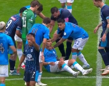 Susto en Belgrano: qué le pasó a Lucas Zelarayán