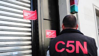 las imagenes del intento de censura a c5n las imagenes del intento de censura a c5n