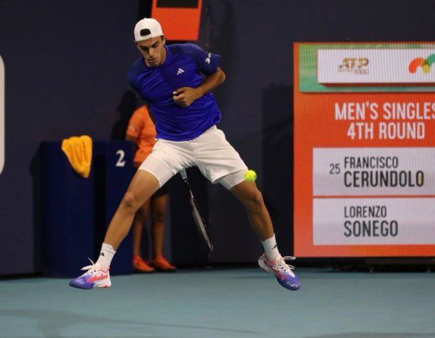 Master 1000 Miami: Fran Cerúndolo va en busca de las semifinales