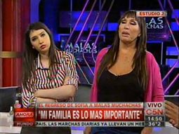 Sofía se reconcilió con Moria y vuelve a la TV