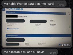 Me habló Franco para decirme Icardi: fue testigo de una boda y lo casaron con la novia por error