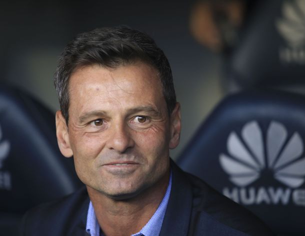 Diego Cocca cuando aún era técnico de Racing