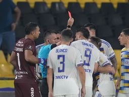 Santiago Ascacíbar se expone a más de un partido de suspensión en la Copa Libertadores