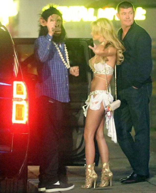 Leonardo Di Caprio se disfrazó de chimpancé para evitar a los fotógrafos