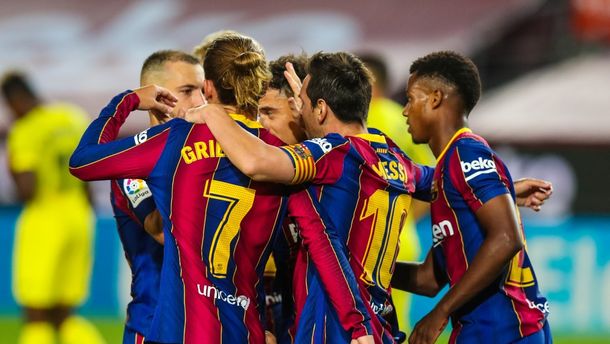 Con un grito de Lionel Messi, Barcelona goleó en su debut por la Liga española