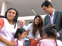 Urtubey dio inicio al ciclo lectivo 2017 con un acto en Misión La Paz