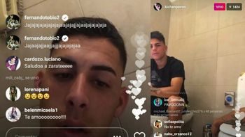Silva y Pavón transmitieron en vivo desde la concentración de Boca Silva y Pavón transmitieron en vivo desde la concentración de Boca