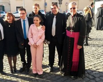 Camila Brussoti, en Roma.