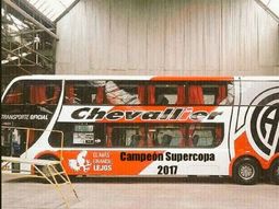 El micro que tenía preparado River si ganaba la Supercopa El micro que tenía preparado River si ganaba la Supercopa