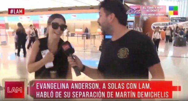 Evangelina Anderson apuntó contra periodistas hinchas de Boca por los rumores de crisis con Martin Demichelis
