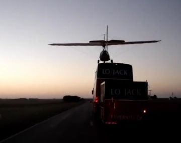 Marcos Di Palma aclaró que su temerario aterrizaje en plena ruta no es actual