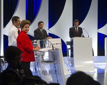 Fuerte cruce entre Dilma y Marina Silva en un debate