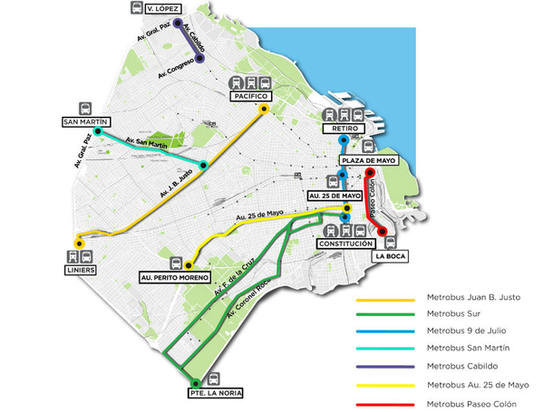 Analizan extender el Metrobus a la Zona Norte del Conurbano