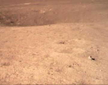 Una de las imágenes que consiguió la Administración Espacial Nacional China