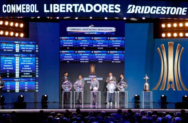 Sorteo de la Copa Libertadores