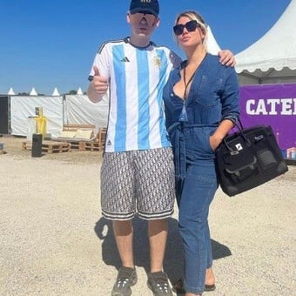 Un encuentro inesperado: la foto de Bizarrap y Wanda Nara