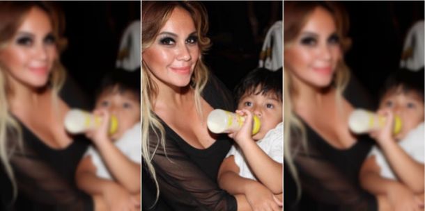 Verónica Ojeda saludó a Dieguito Fernando&nbsp;