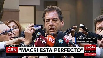 operaron a macri de la rodilla: esta perfecto, seguira con su agenda habitual operaron a macri de la rodilla: esta perfecto, seguira con su agenda habitual