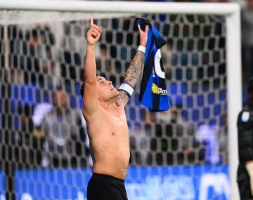 El gol agónico de Lautaro Martínez para darle a Inter el título ante el Napoli