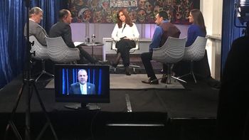 Cristina Kirchner en C5N Cristina Kirchner en C5N