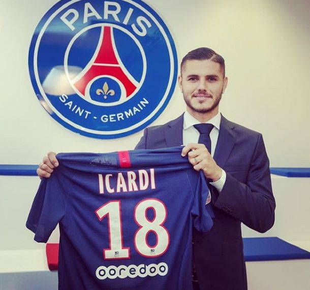 Mauro Icardi, complicado con su continuidad en el PSG