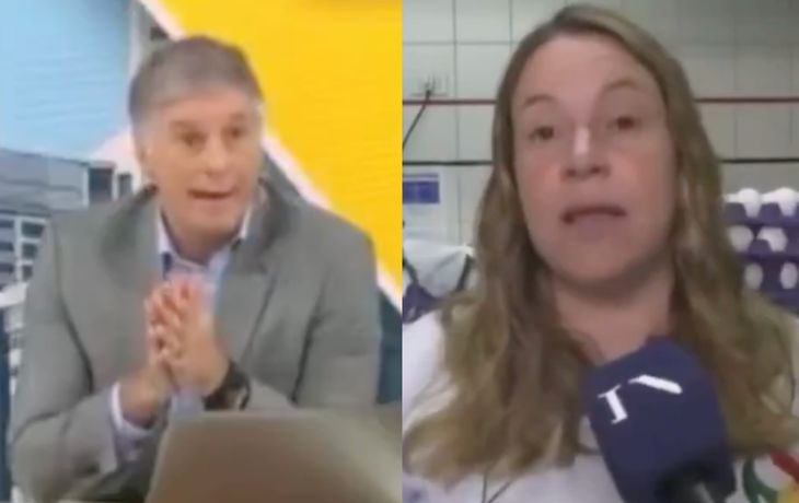 Cabak festejó que la gente compra carne en cuotas y un compañero tuvo que ubicarlo