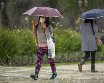 A qué hora llueve hoy