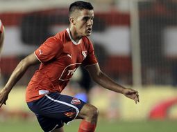 Alexis Zárate, cuando jugaba en Independiente. Alexis Zárate, cuando jugaba en Independiente.