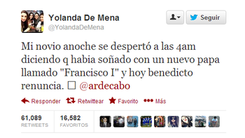 un joven sono que el nuevo papa se llamaria francisco un joven sono que el nuevo papa se llamaria francisco