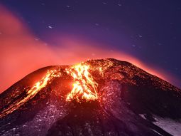 la erupcion del volcan villarrica (chile), las imagenes la erupcion del volcan villarrica (chile), las imagenes