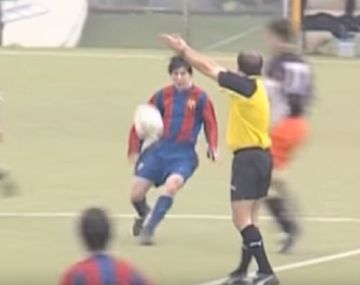 El rosarino ya hacía de las suyas desde pequeño