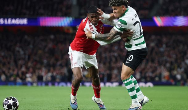 Arsenal resistió ante el Sporting y se metió en las semifinales de la Champions League