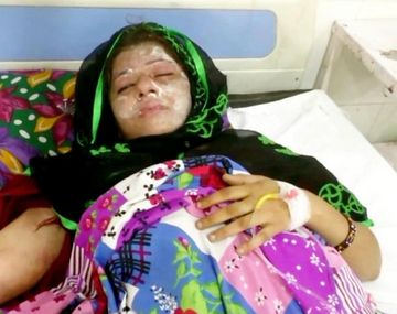 Farah, de 25 años, fue castigada por tener sólo mujeres