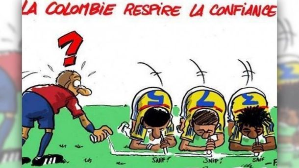 Polémica por una broma a Colombia en un medio belga