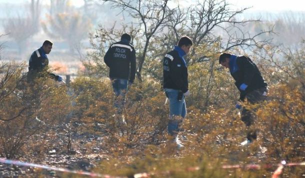 En este baldío encontraron el cuerpo desmembrado.