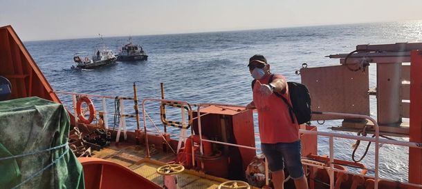 Emiliano Jarolin y otros 20 trabajadores pudieron volver a Argentina&nbsp;