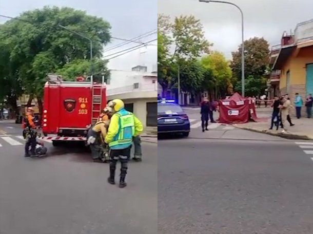 Parque Chacabuco: un conductor apuñalado perdió el control de su auto, atropelló a una mujer y ambos murieron