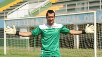 Nivaldo, arquero suplente de Chapecoense Nivaldo, arquero suplente de Chapecoense