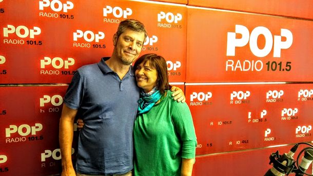 Mario Pergolini y la Negra Vernaci se reencontraron en POP 101.5