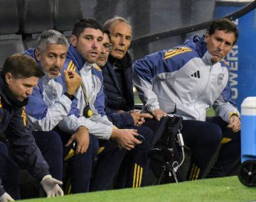 La fuerte imagen de Russo tras la eliminación de Boca ante Atlético Tucumán