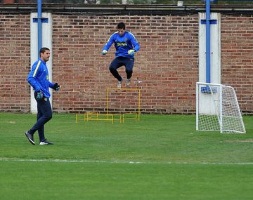 Una buena para Bianchi: Orion entrenó sin problemas y llegaría al debut con Newells