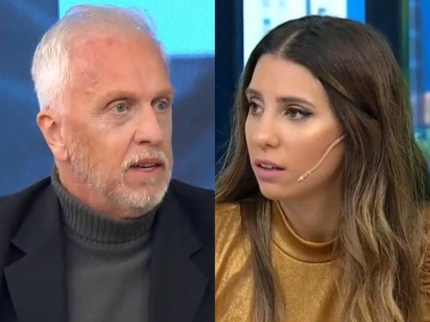 El picante cruce entre Andrés Nara y Cinthia Fernández en vivo: Sos una...