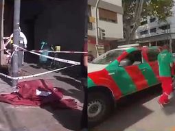 Video: murió un repartidor en el barrio de Palermo