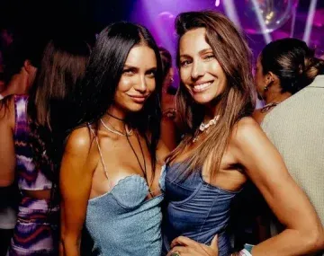 Pampita disfrutó su soltería en Ibiza: fue vista muy cerca de un ex de la China Suárez