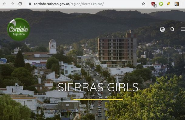 Sierras Girls: furor en las redes por el sitio de Turismo de Córdoba y sus insólitas traducciones
